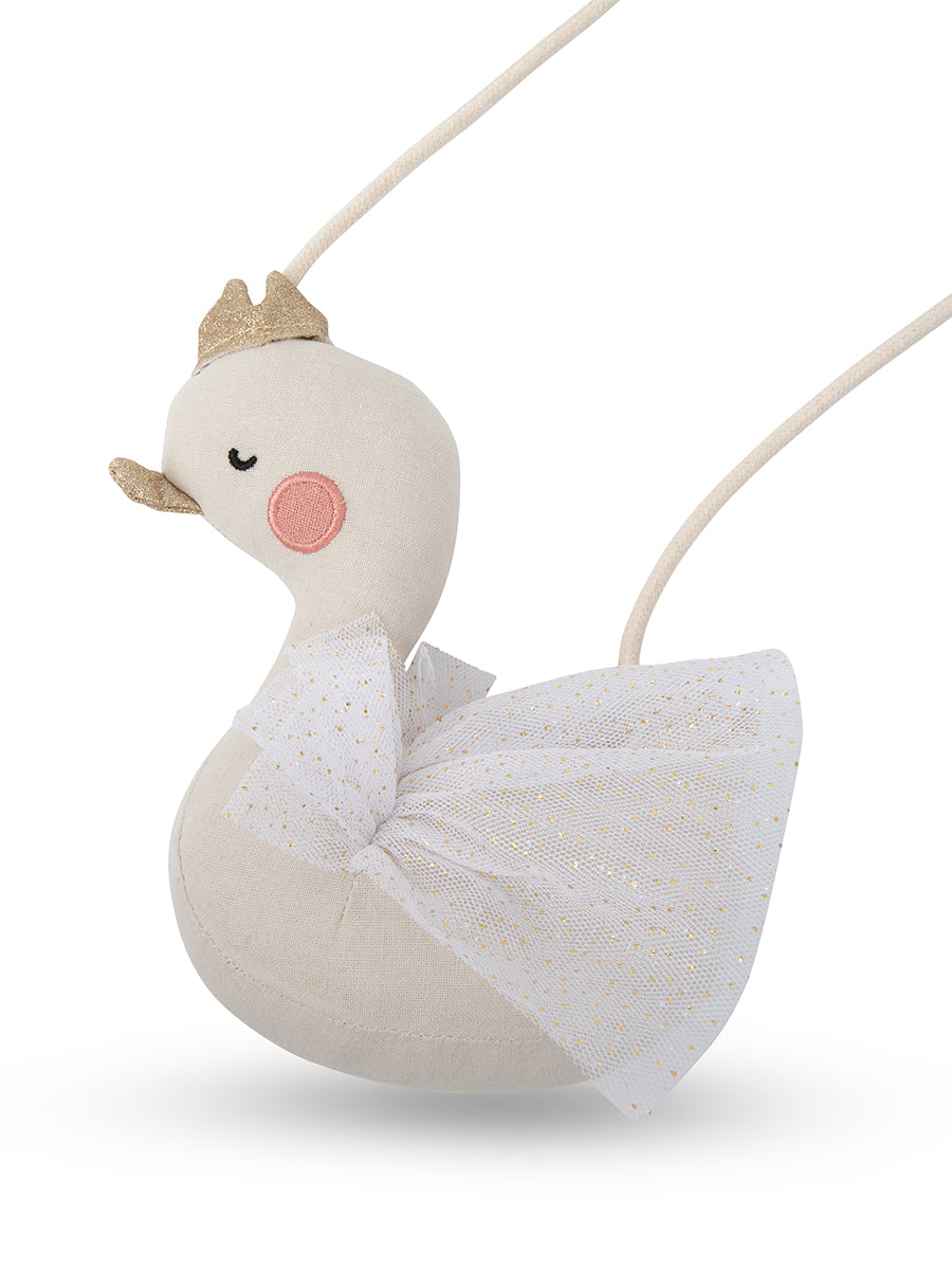 Picca LouLou Geldbeutel - Swan Susie Purse Cream