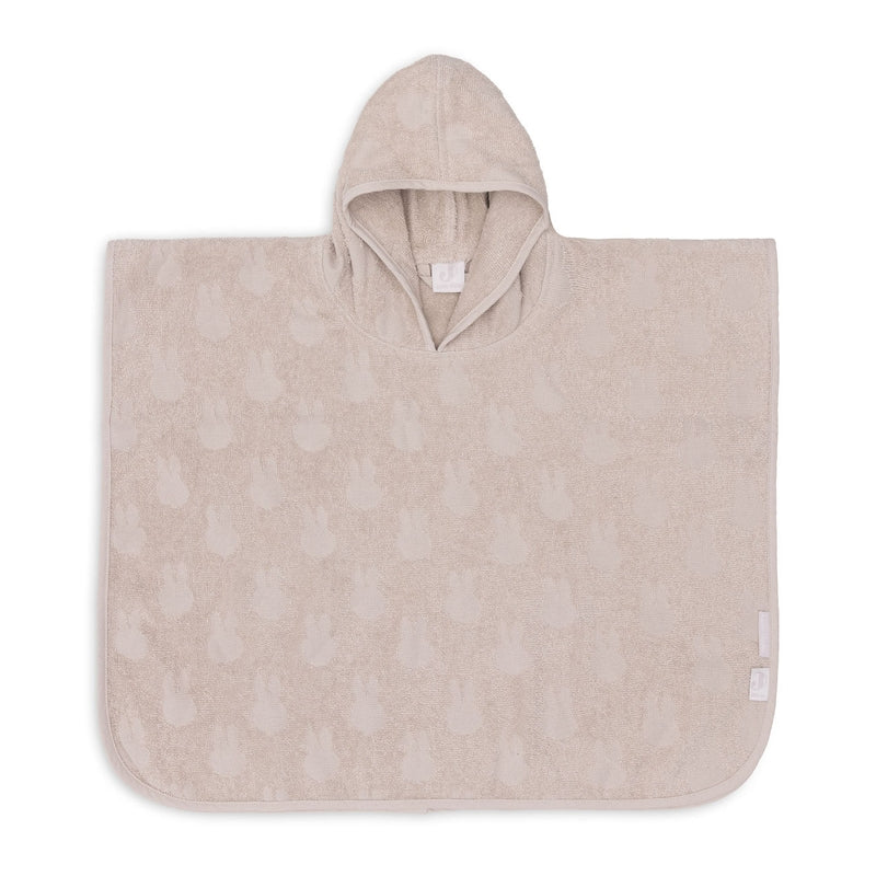 Badeponcho Frottee Miffy Jacquard - beige 65x62 cm
