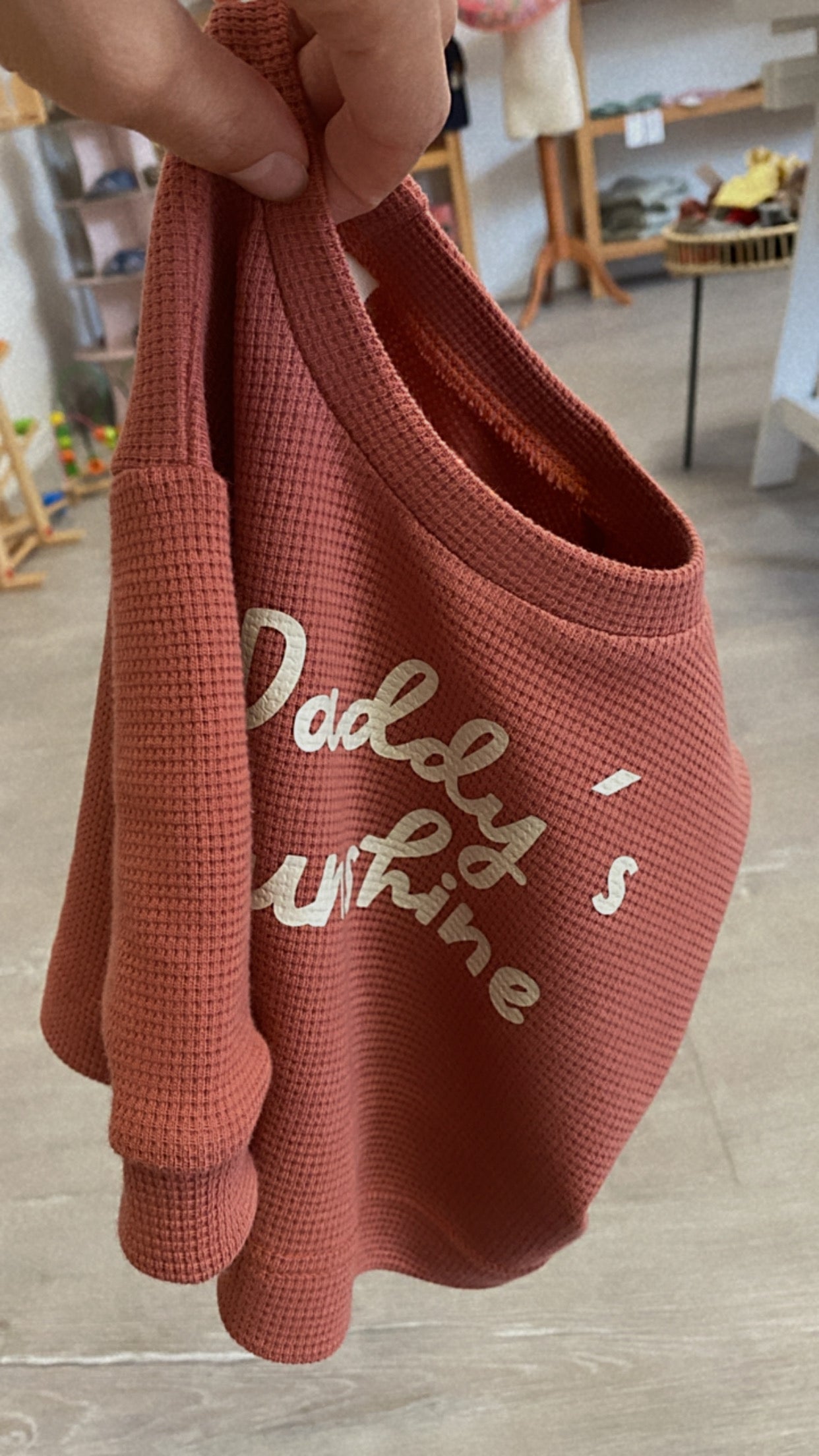 Waffle Sweater