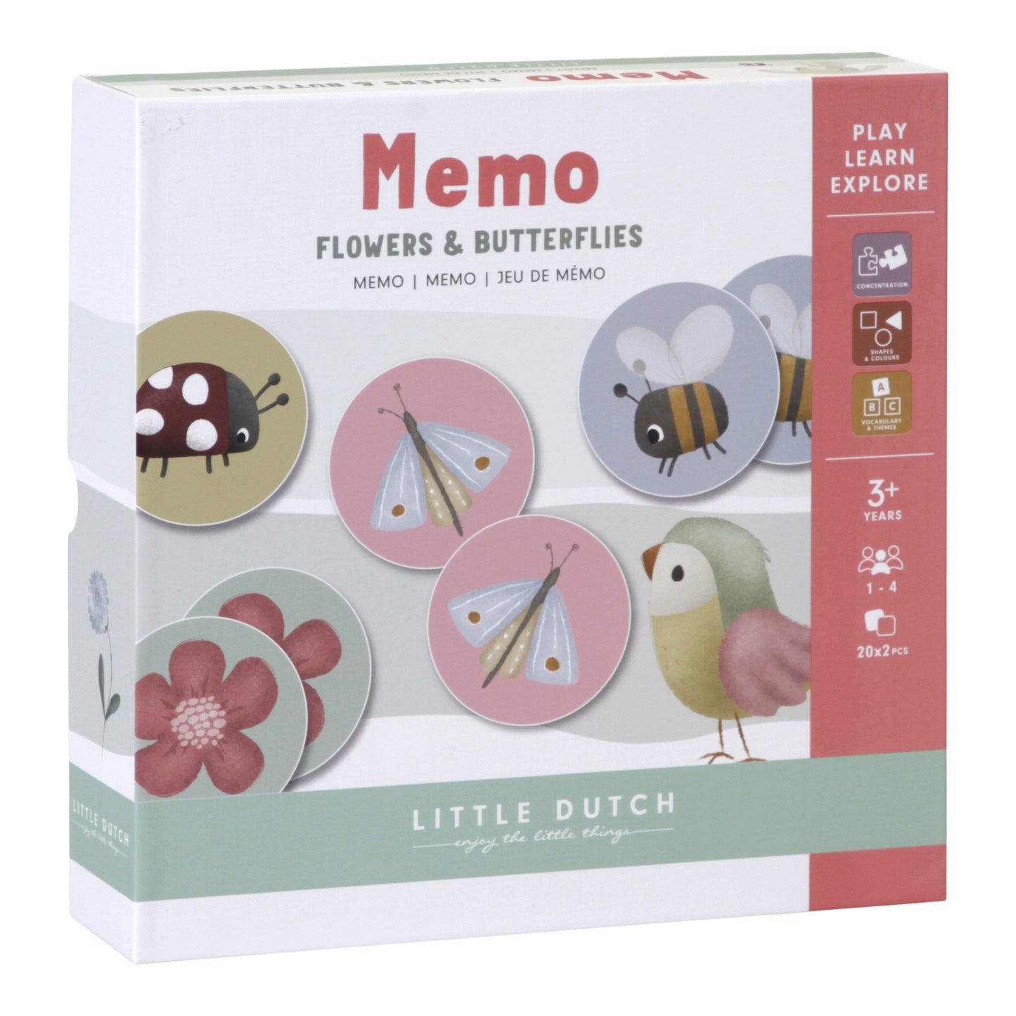 Memo Memorie Flowers & Butterflies