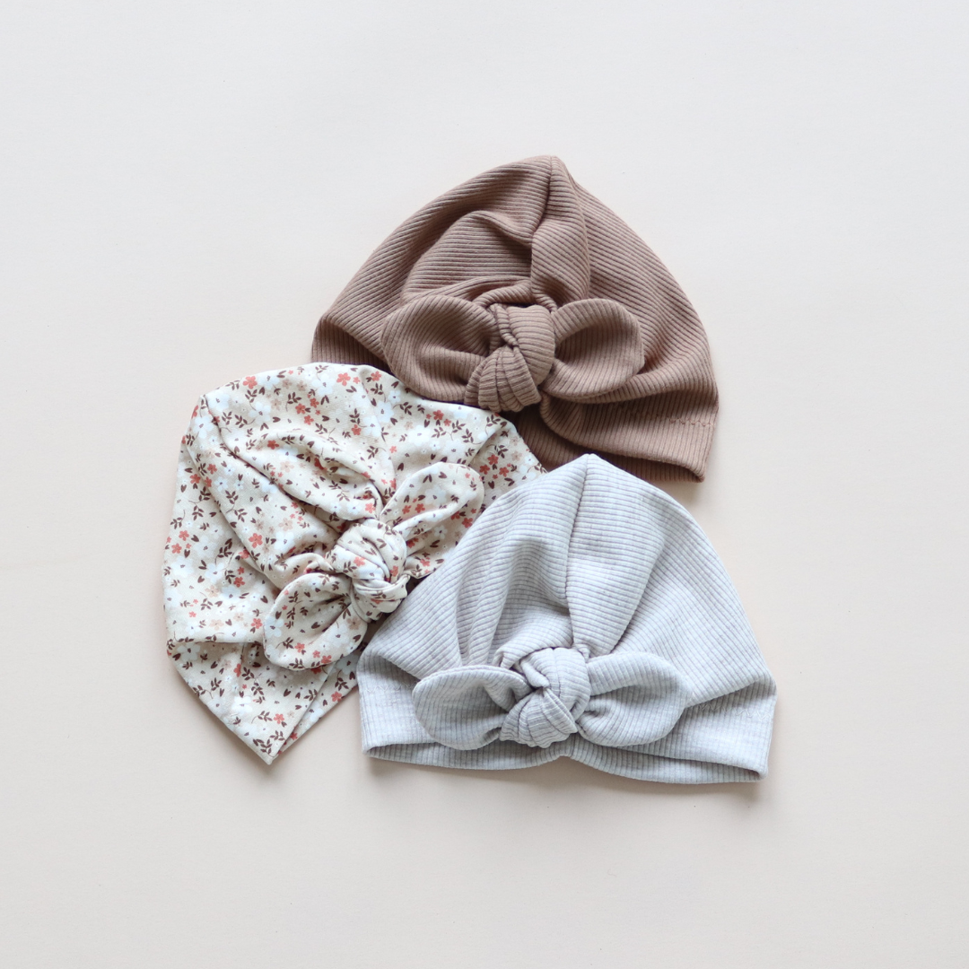 Rib Turban Kakao