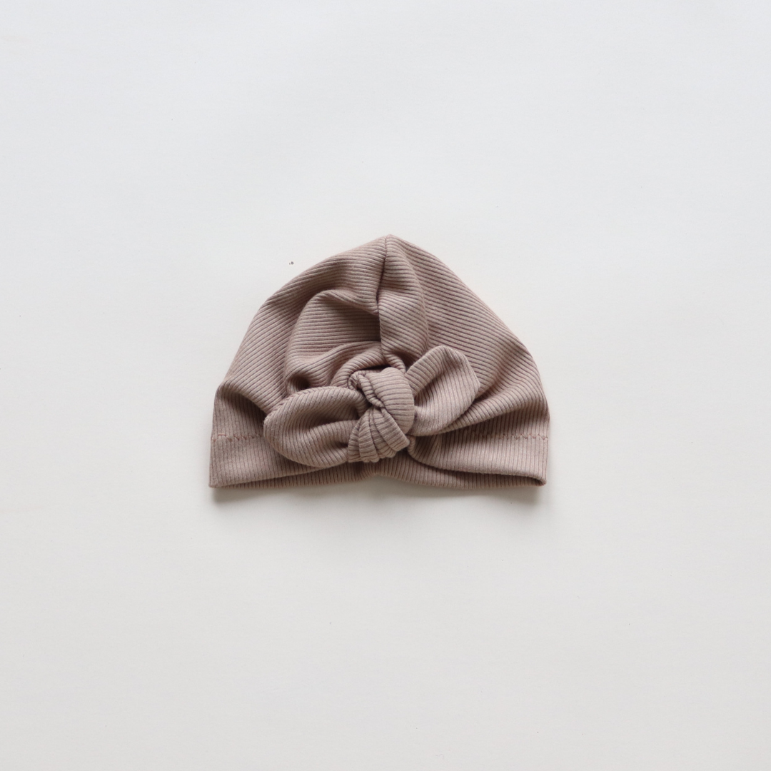 Rib Turban Kakao
