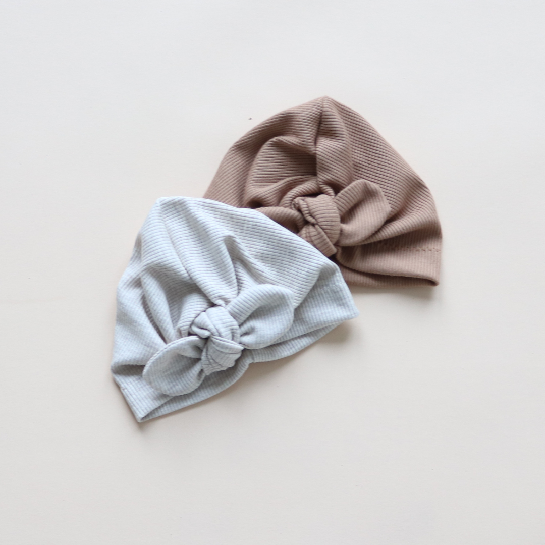 Rib Turban Kakao