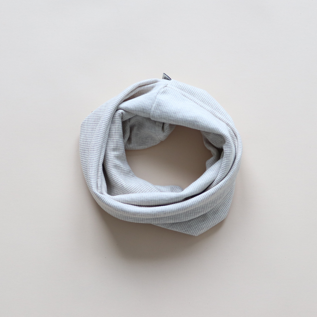 Rib Loop beige meliert