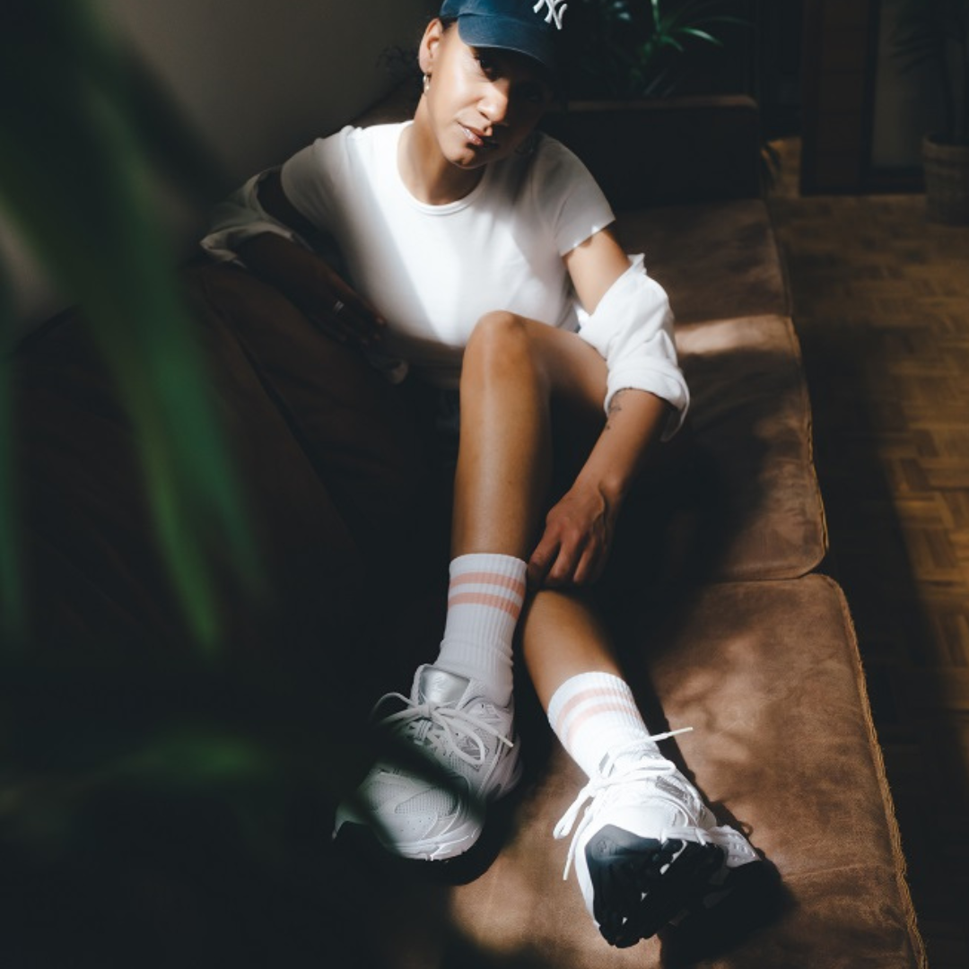 Apricot Pastell Statement Socken