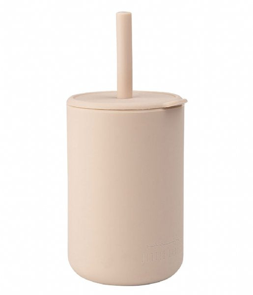 Trinkbecher mit Strohalm Sand - Tutuu&Me