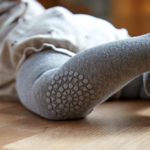 Krabbel Strumpfhose "Grey Melange" - Tutuu&Me