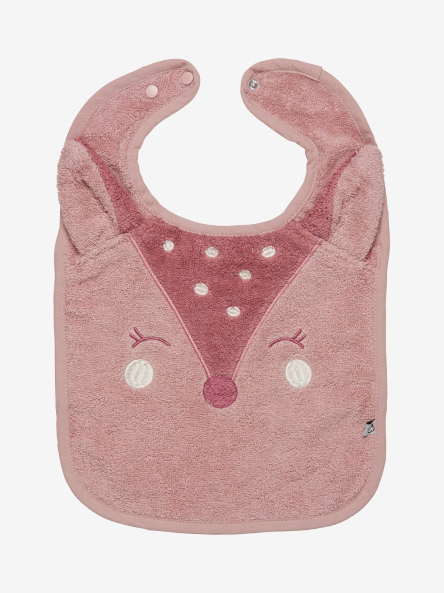 OrganicTerry Bib 'Misty Rose' - Tutuu&Me