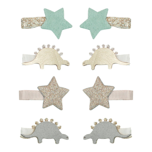 Haarspange 'Dreamer Dino Minis' im 8er Pack von Mimi&Lula