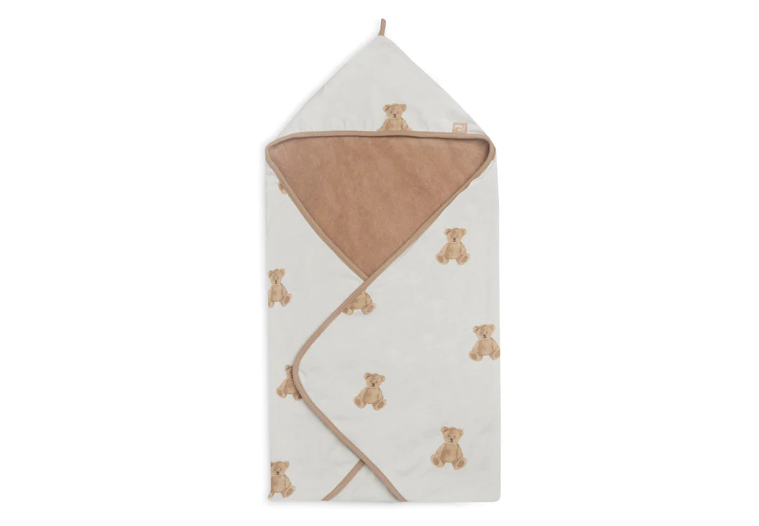 Kapuzenhandtuch 75x75cm - Teddy Bear - GOTS