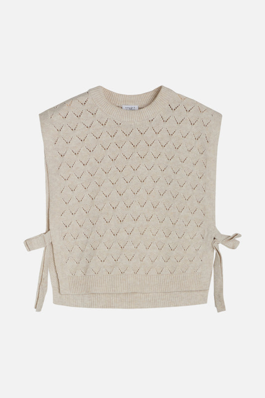Weste, beige melange - Tutuu&Me