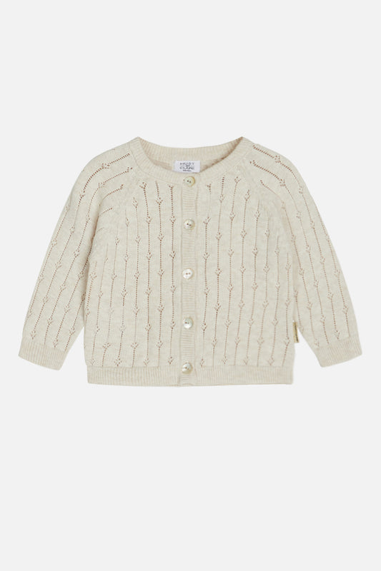 Cardigan, beige melange - Tutuu&Me
