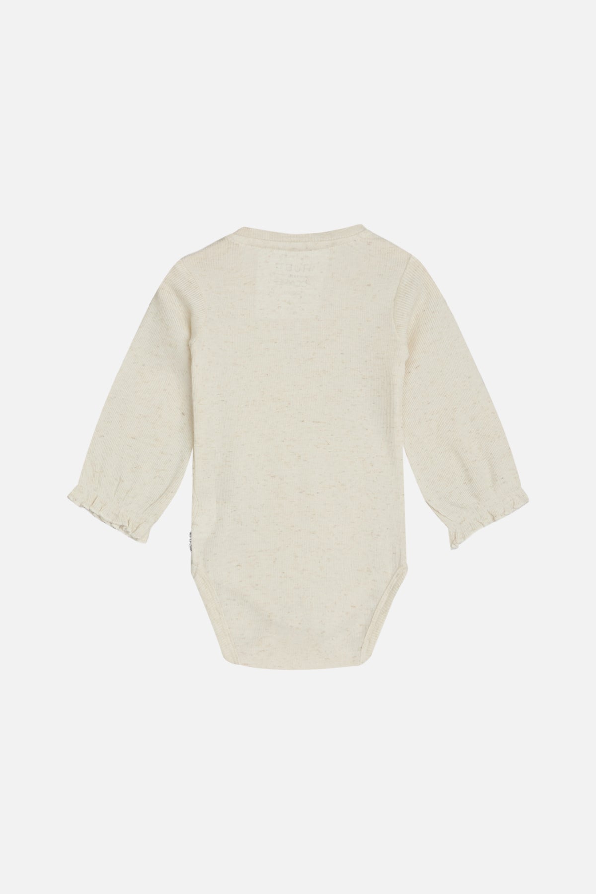 Langarmbody, beige melange - Tutuu&Me