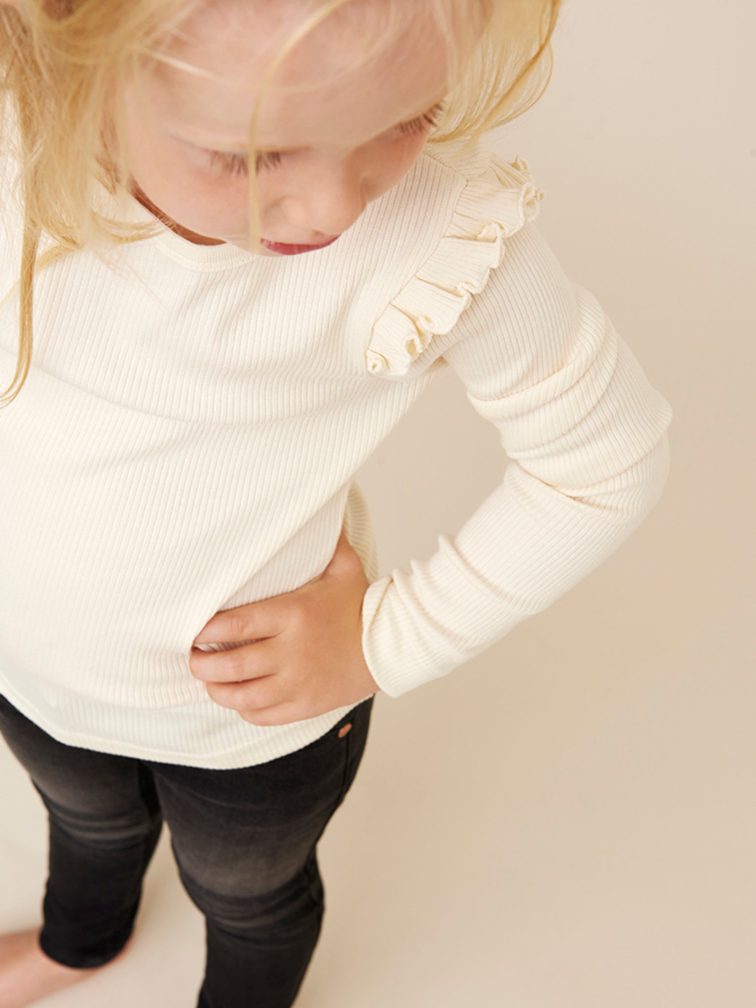 Rib Langarmshirt - Tutuu&Me