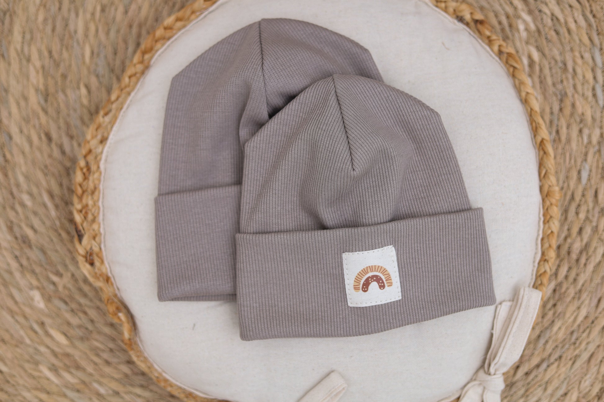 Ribbed Beanie animal rainbow - Tutuu&Me