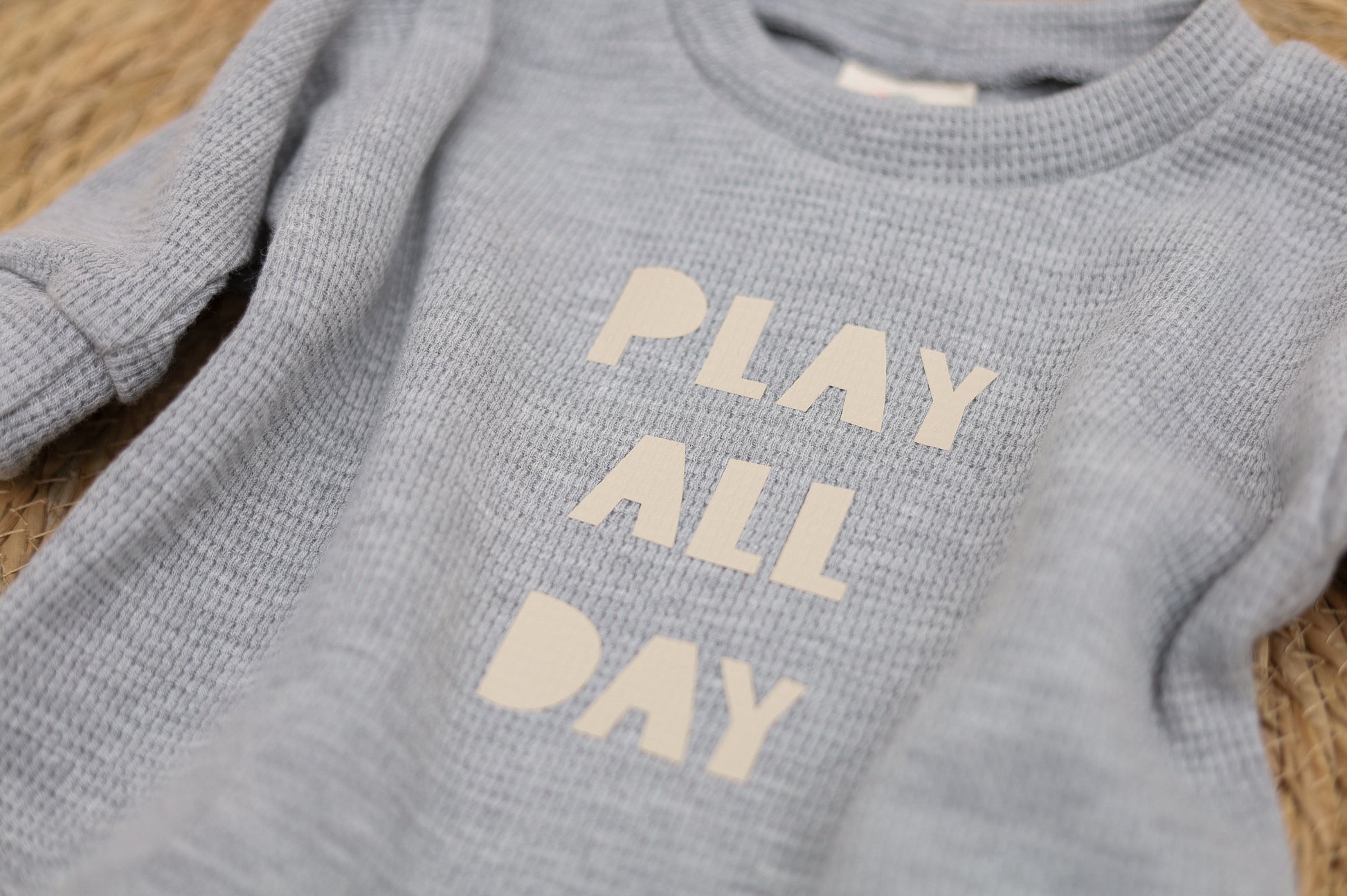 Waffle Sweater play all day - Tutuu&Me