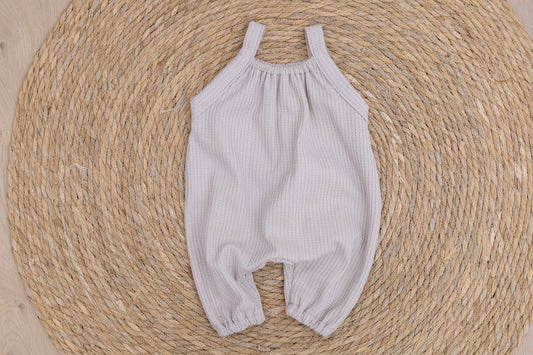 Jumpsuit waffle sand - Tutuu&Me