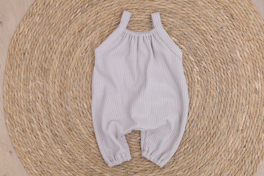 Jumpsuit waffle sand - Tutuu&Me