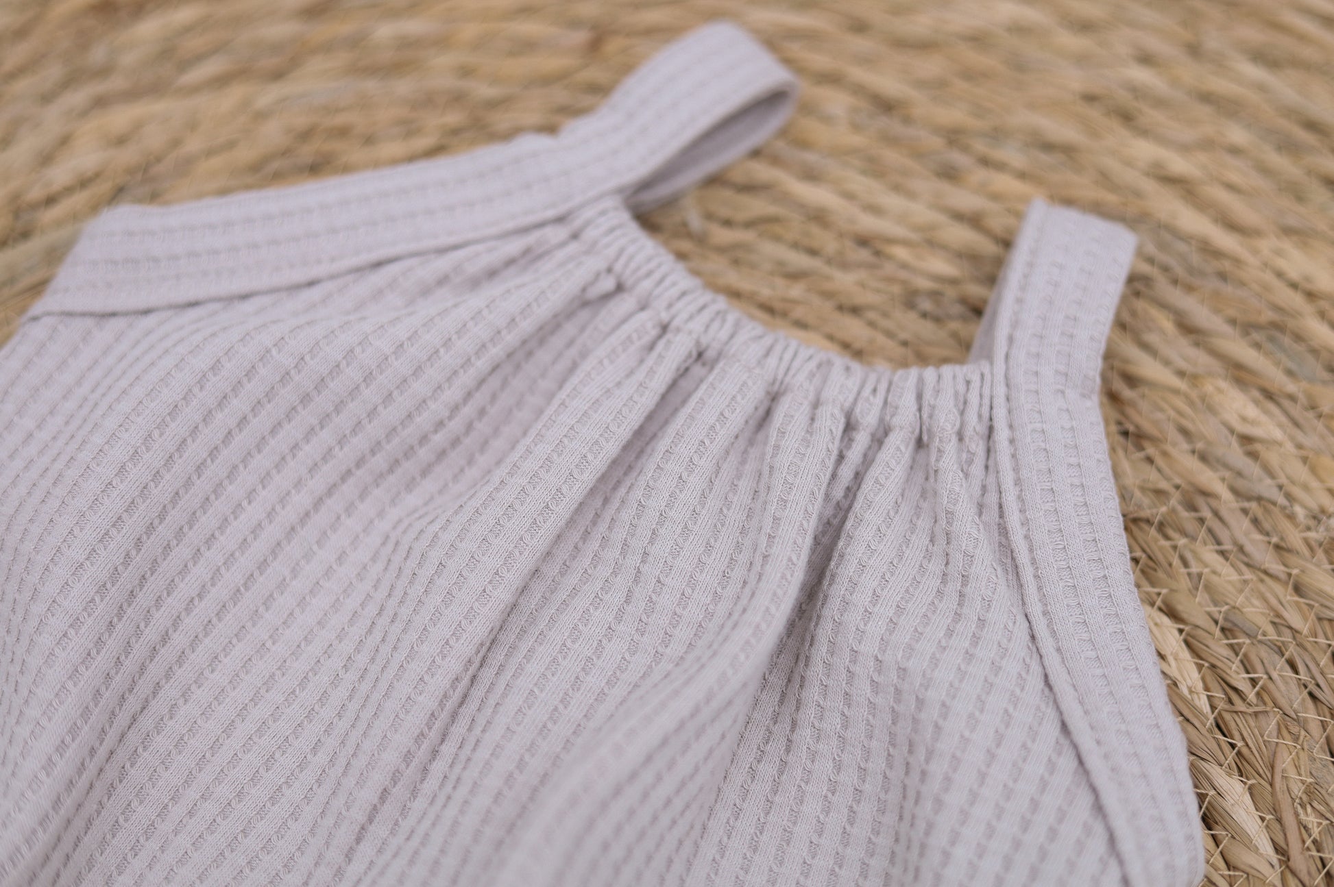 Jumpsuit waffle sand - Tutuu&Me