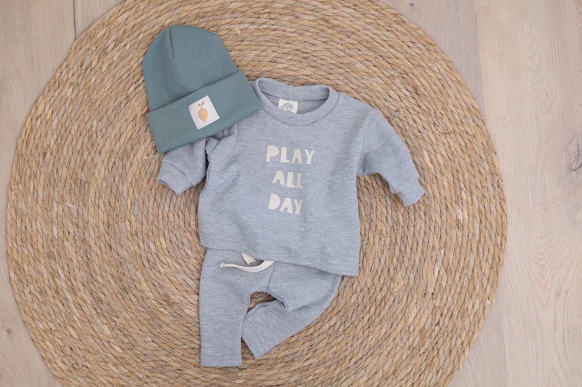 Waffle Sweater play all day - Tutuu&Me