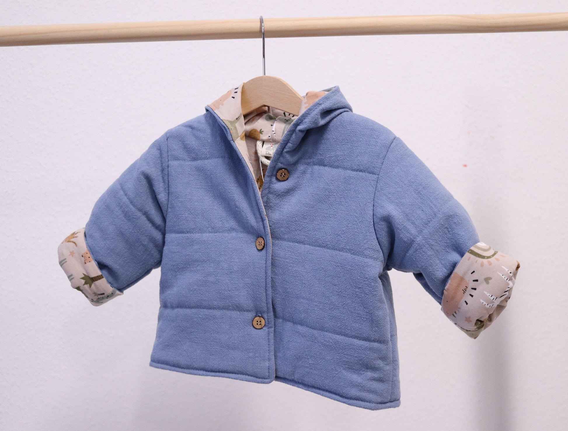 Gesteppte Jacke Tierchen - Tutuu&Me